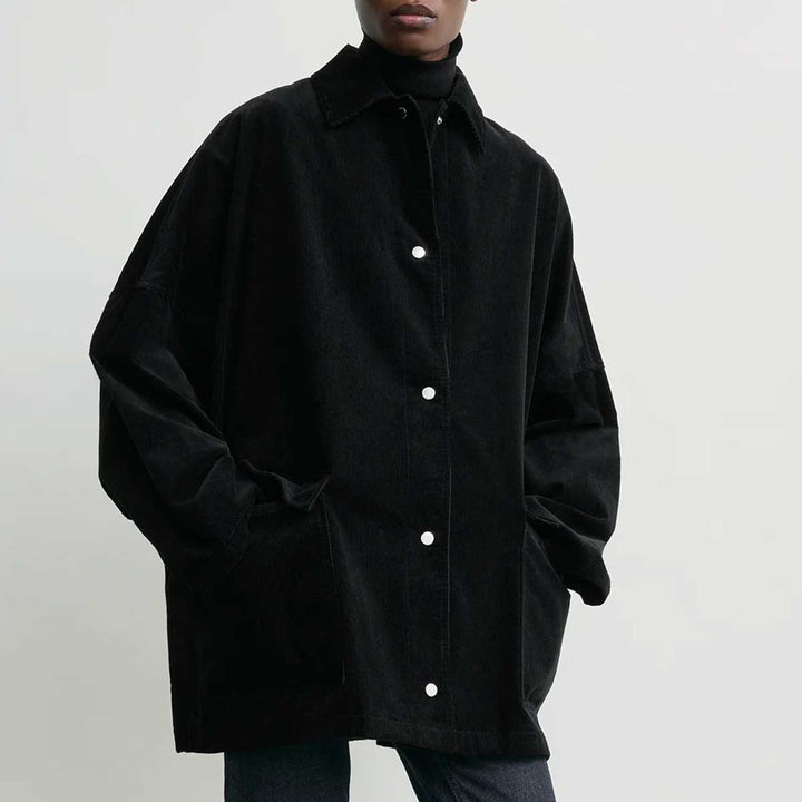 Cord overshirt jacket