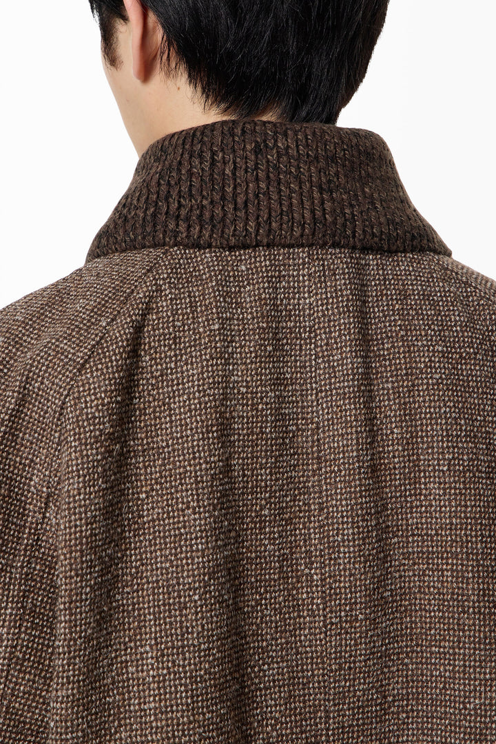 Brown Collection Balmacaan Coat