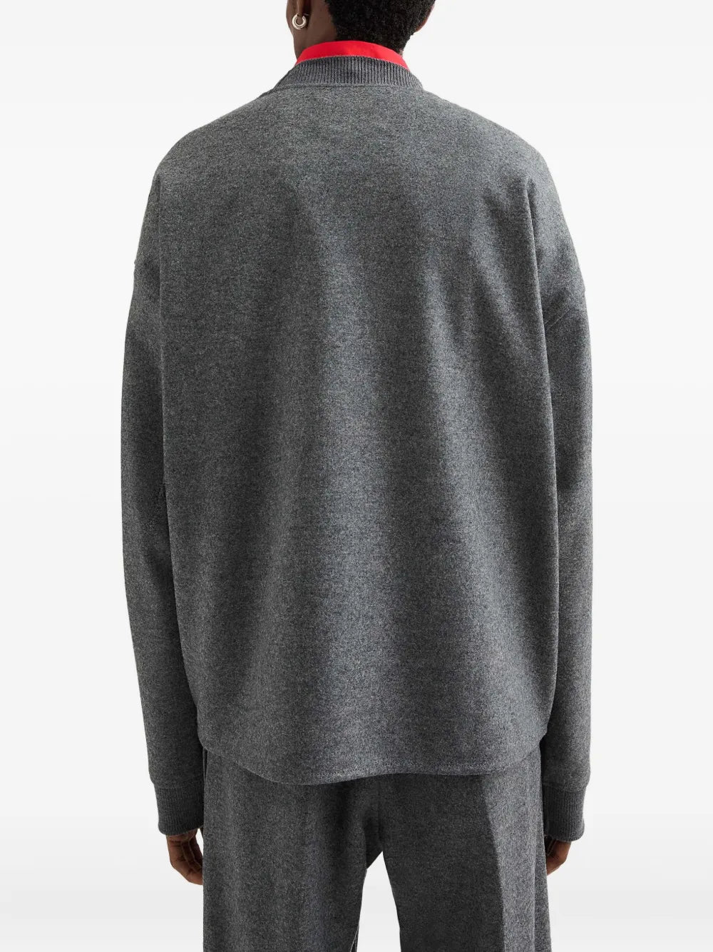 Wool Melton Sweatshirt