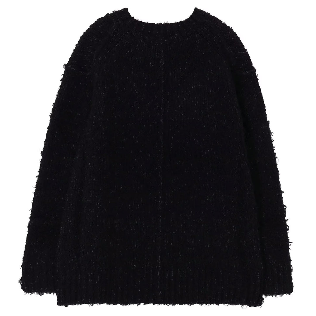 3G1P BRUSHED PLAIN STITCH ROUND NECK PO