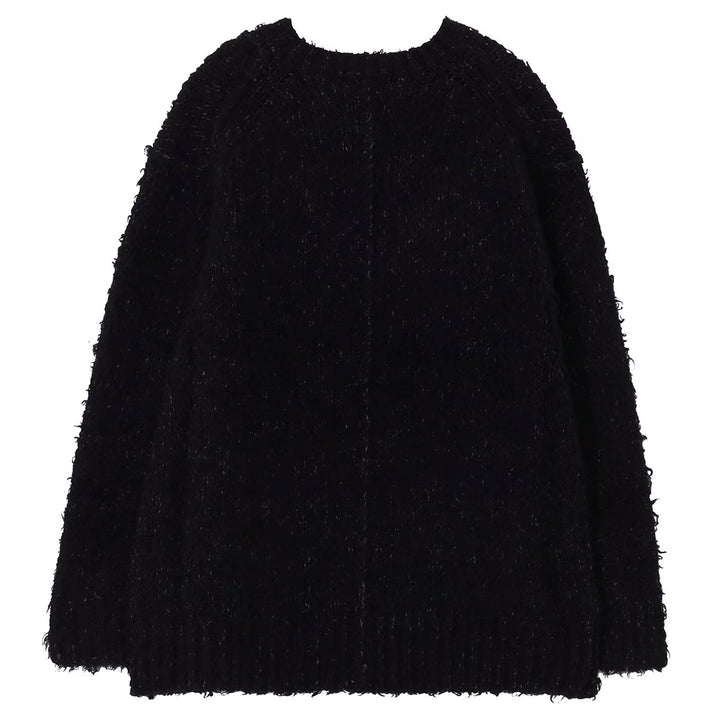 3G1P BRUSHED PLAIN STITCH ROUND NECK PO