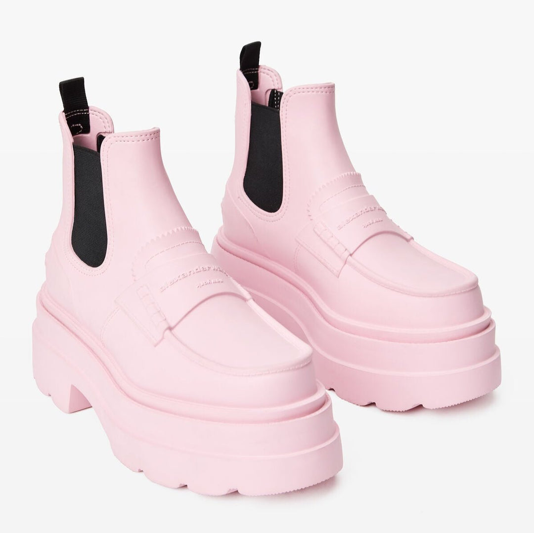 CARTER rubber platform ankle boots