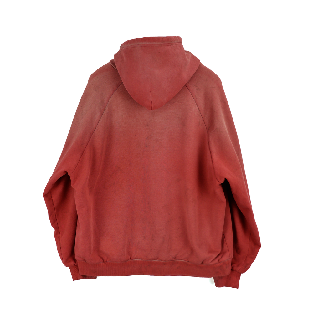 THE WORLD IS YOURS - Double face paisley zip hoodie