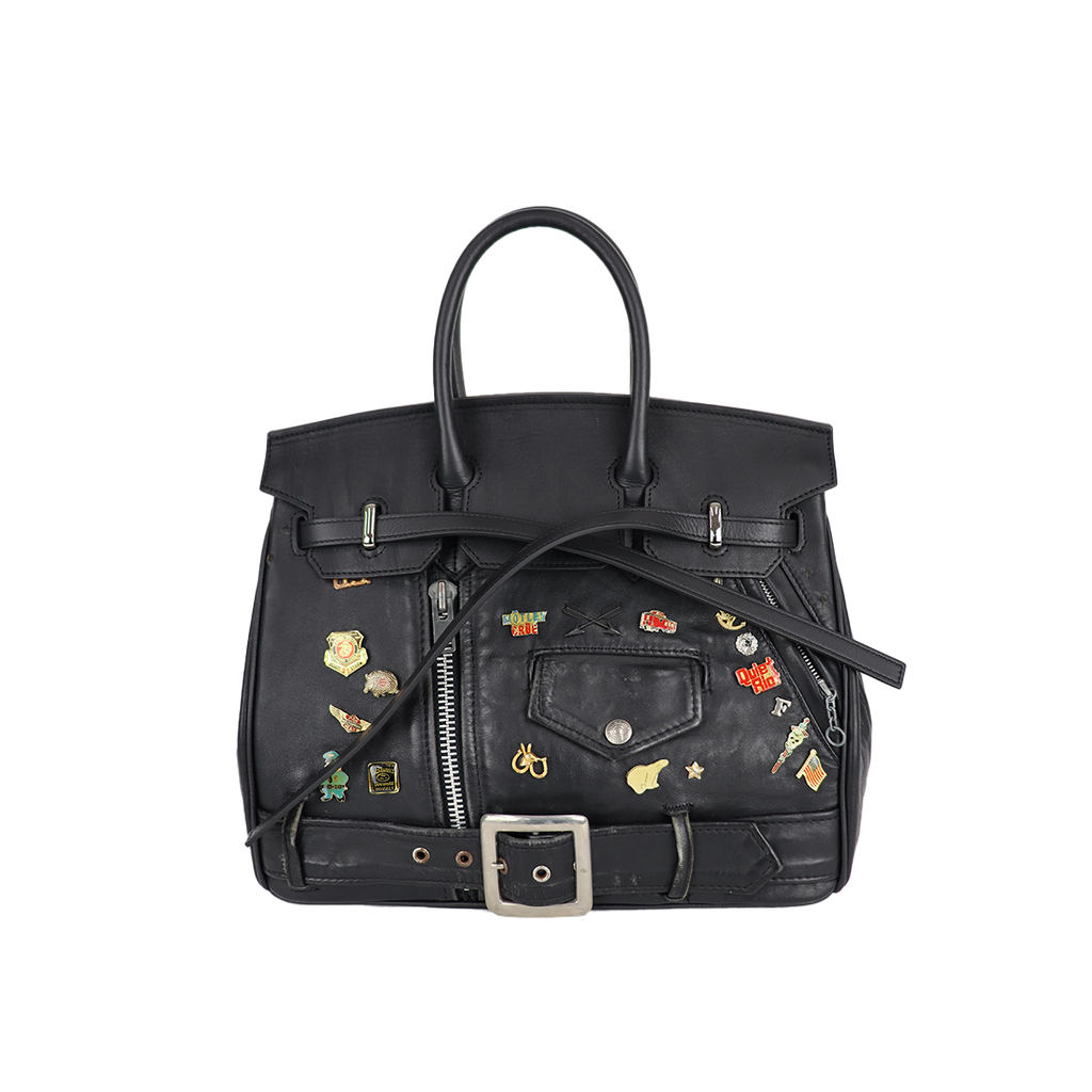 Punktum®︎ RIDERS BAG35ライダースバッグ黒本革パンクタム Punktum（パンクタム）| 