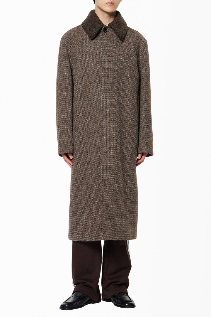 Brown Collection Balmacaan Coat