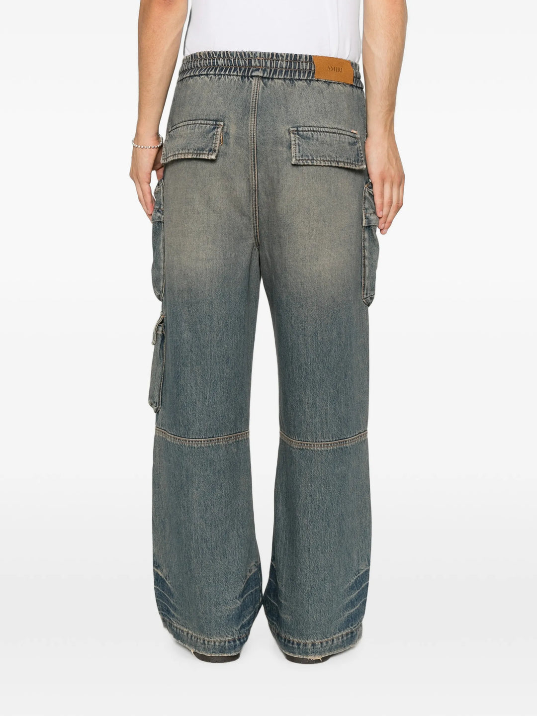 DRAWSTRING BAGGY CARGO JEAN