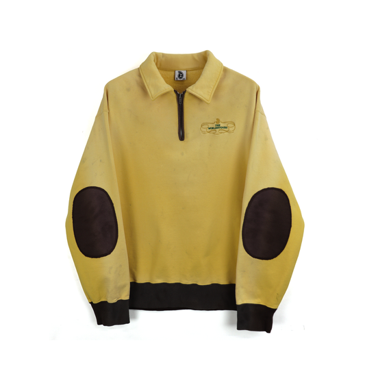 THE WORLD IS YOURS - Embroidery Harf zip trainer