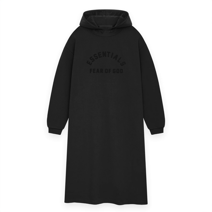 Fear of God ESSENTIALS - Womens Nylon Fleece Hooded Dress