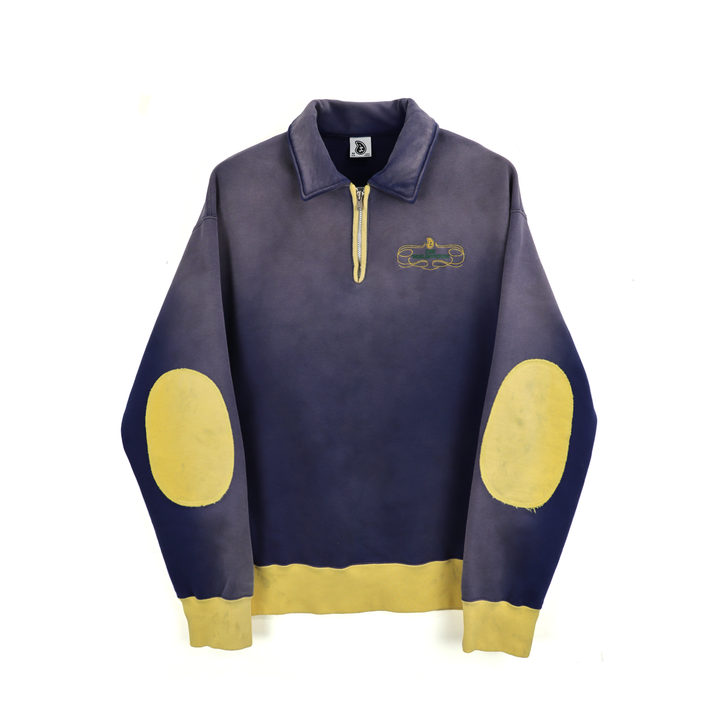 THE WORLD IS YOURS - Embroidery Harf zip trainer