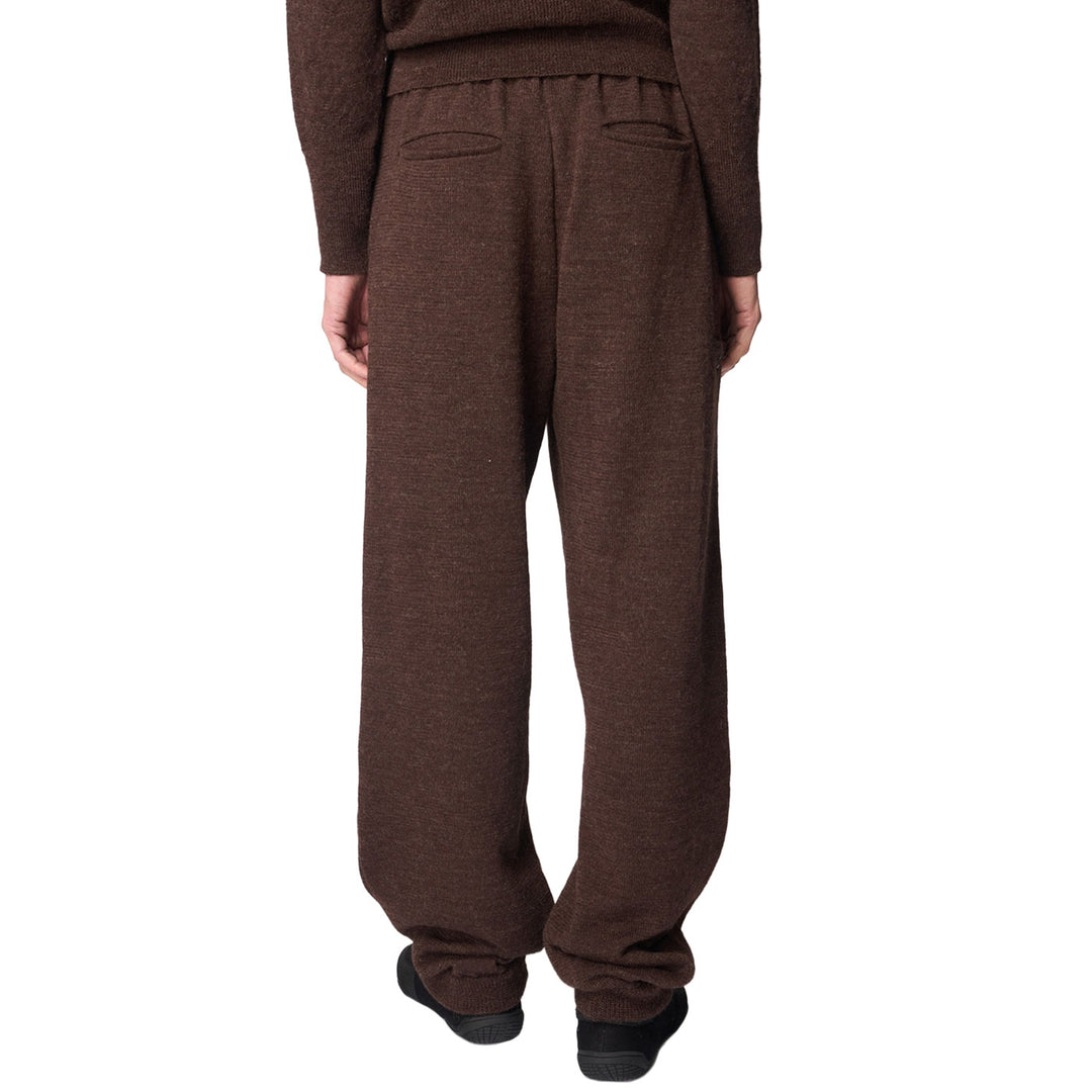 KNITTED STRAIGHT PANTS