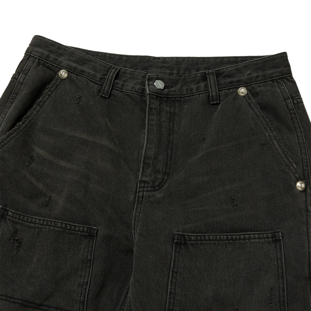 STUDDED KNEE CARPENTER PANTS