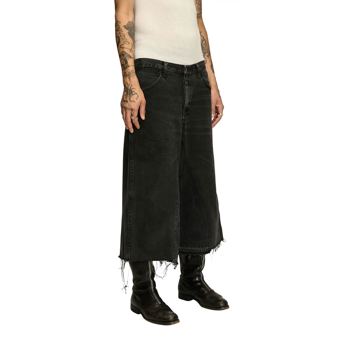 JOSHUA JAMAL (ジョシュア・ジャマル) | DENIM NBHD SHORTS デニムショーツ