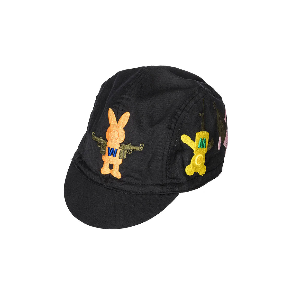 Walter Van Beirendonckメンズ イエロー＆ピンク ハット Walter Van Beirendonckメンズ イエロー＆ピンク ハット - メルカリ