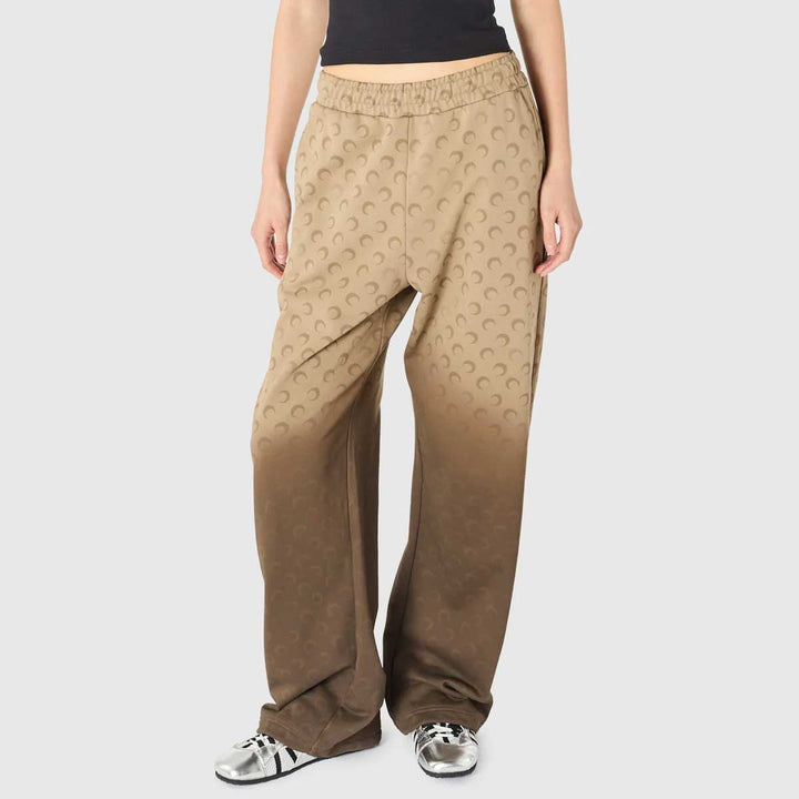 Marine Serre - Faded moon sweatpants organic cotton