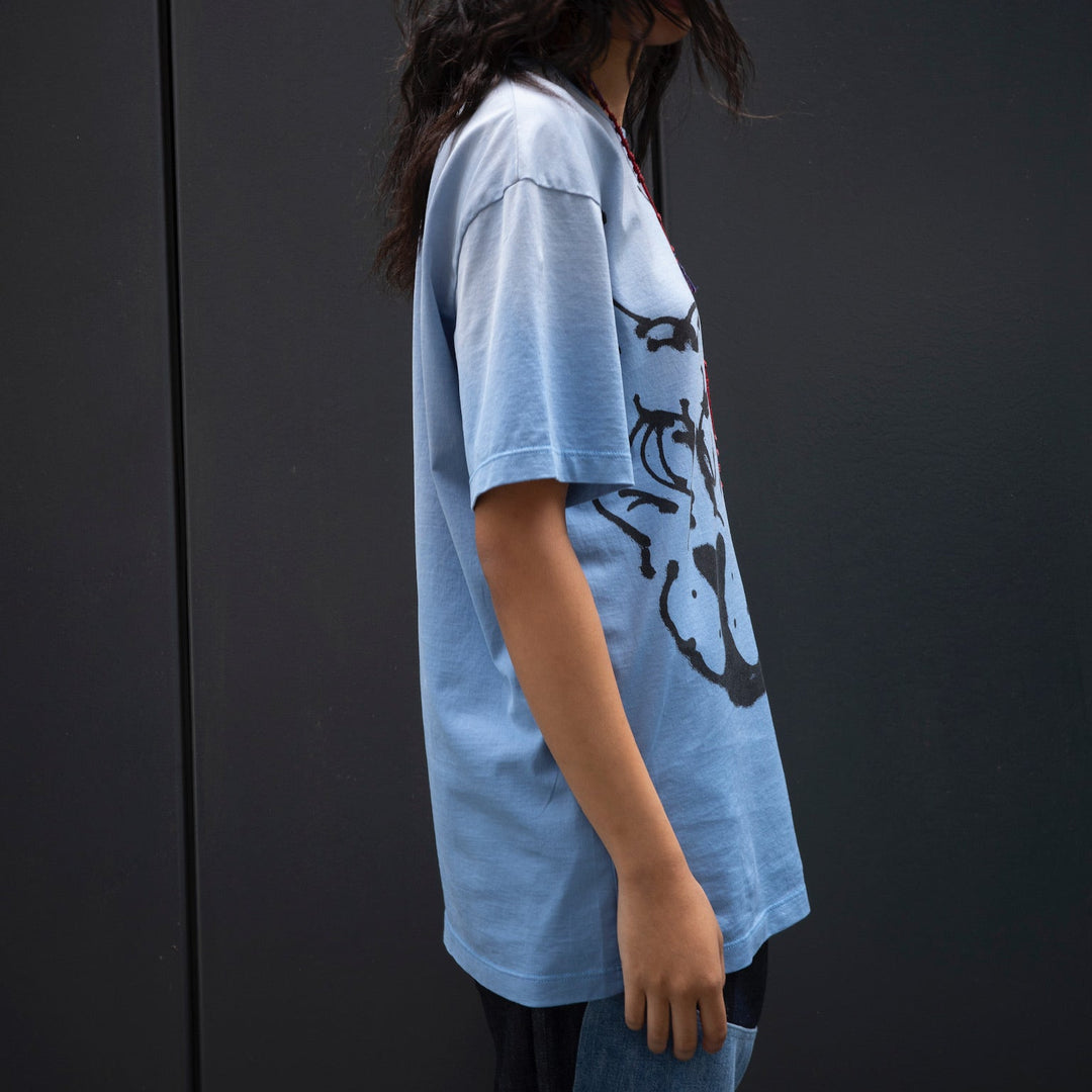 WASHED BLUE MIKA TEE