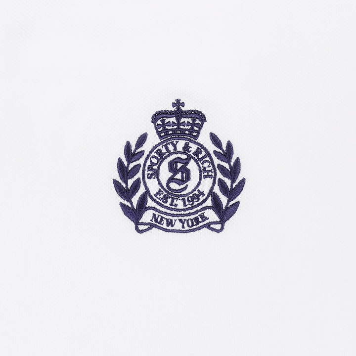 NY Crest Pique Polo