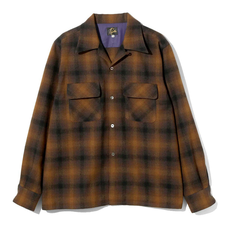 Classic Shirt - Green - Wool Ombre Plaid