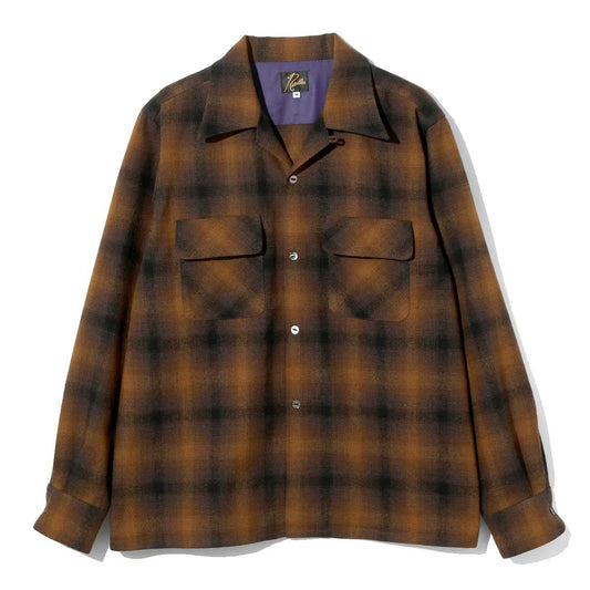 Classic Shirt - Green - Wool Ombre Plaid