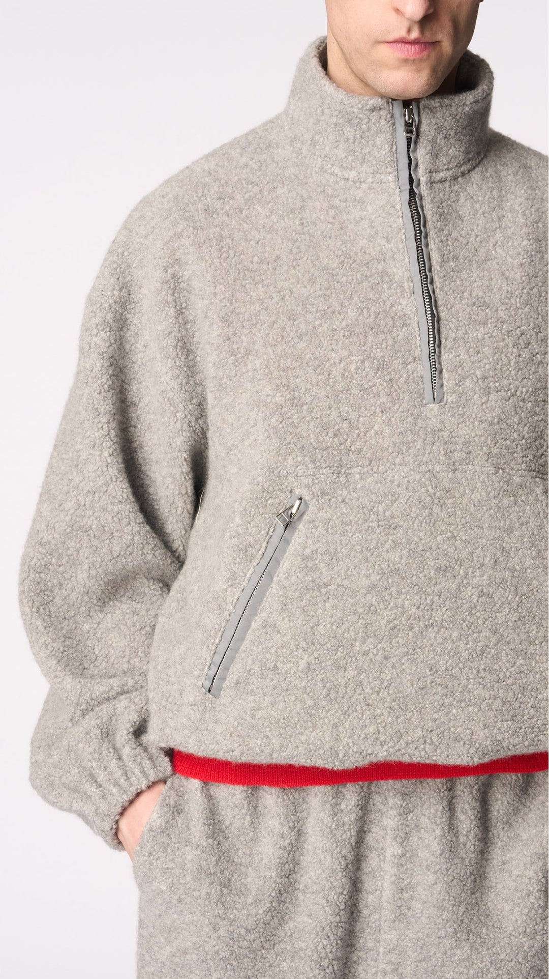 HALF-ZIP PULLOVER