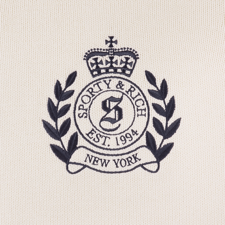 NY Crest Knitted Sweater