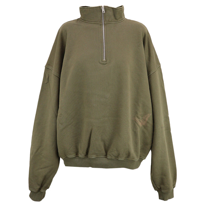 STENCIL LOGO QUARTER ZIP