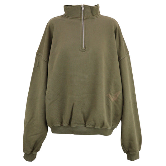 STENCIL LOGO QUARTER ZIP