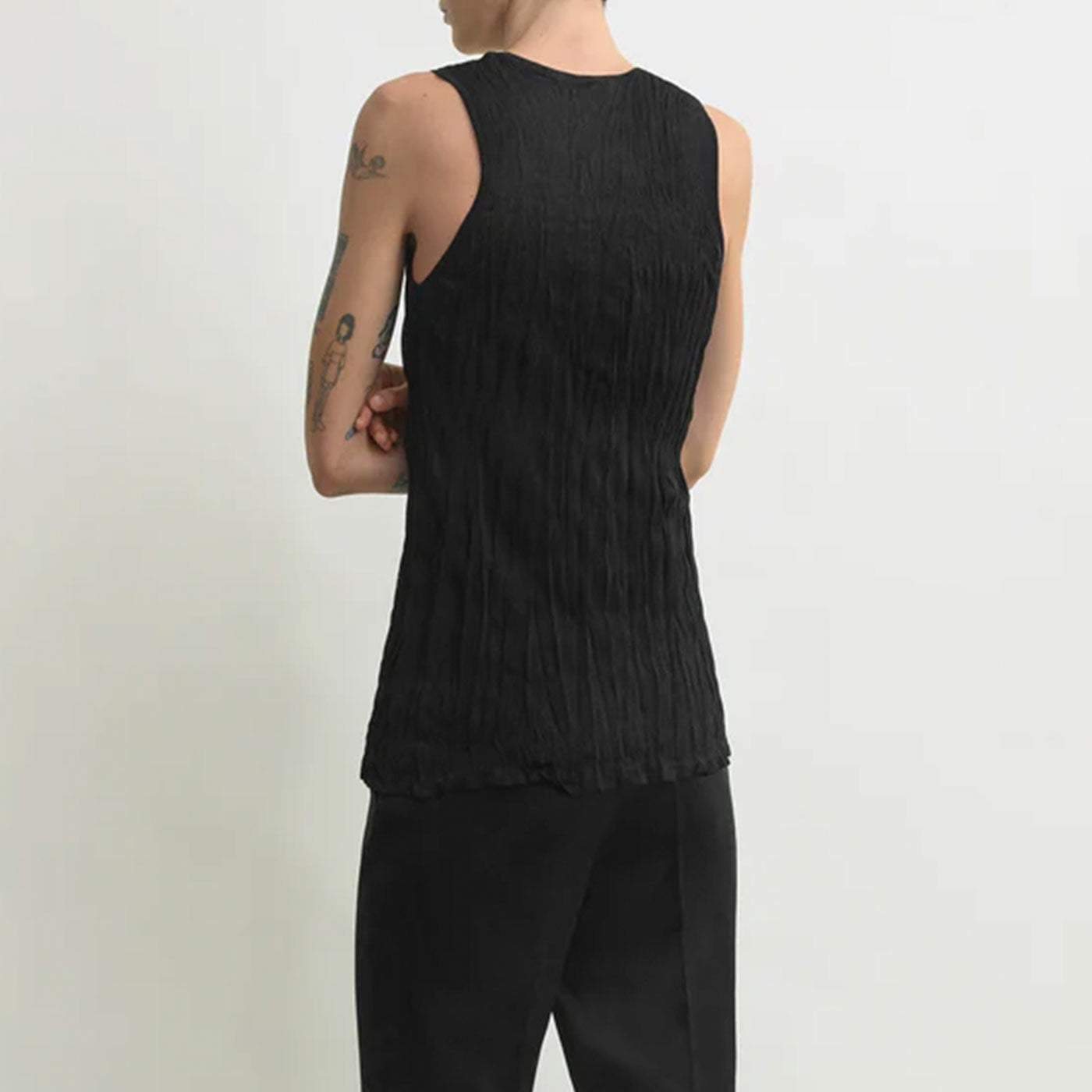 TOTEME (トーテム) | Crinkled knit tank タンクトップ