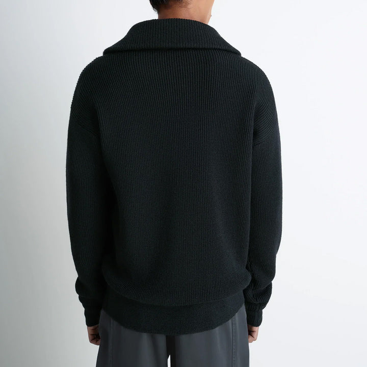 LEMAIRE - HALF ZIP SWEATER