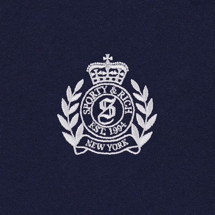 NY Crest Embroidered Quarter Zip
