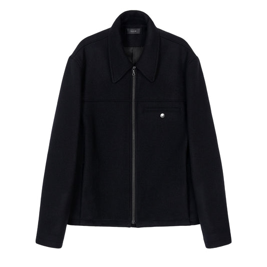 Minimal Jacket in Wool/Nylon