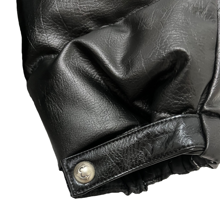 TC Leather Puffer Jacket