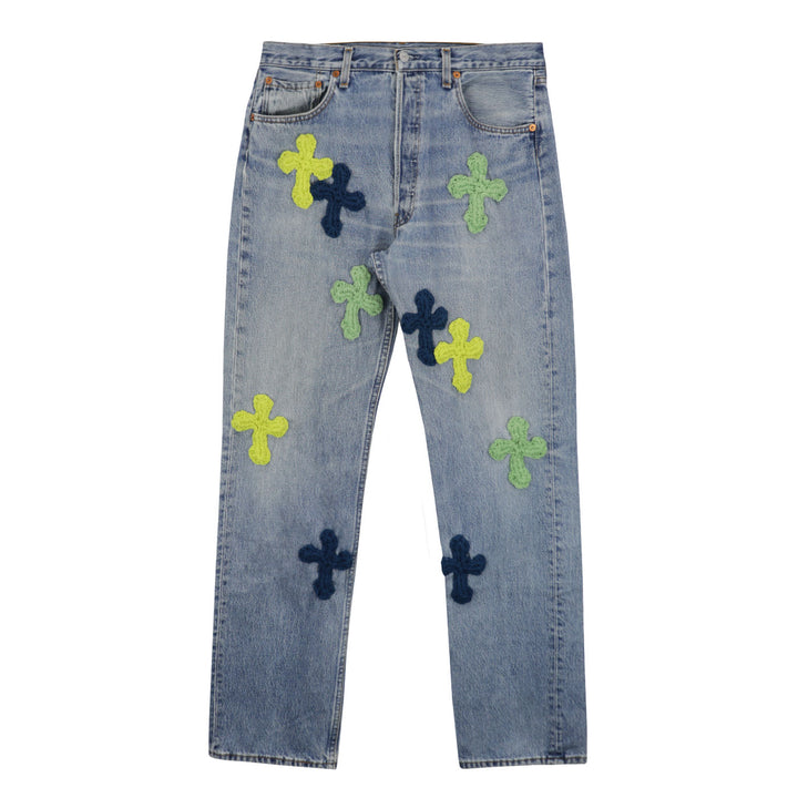 "Y.A.R.N." x Levi's 501【B type】