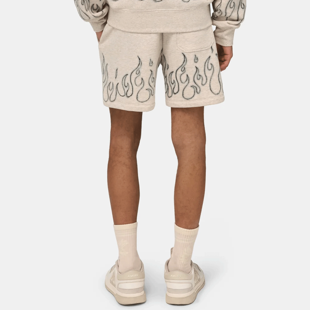 MA QUAD FLAMES SWEATSHORT
