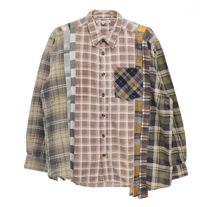 Flannel Shirt -> 7 Cuts Shirt【sizeXL】