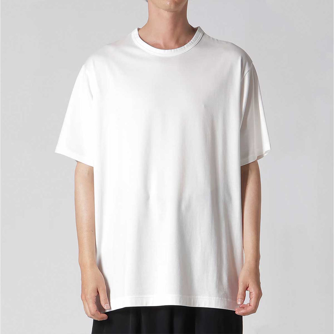 Y's for men BIG LOGO PRINT SHORT SLEEVE T-SHIRT