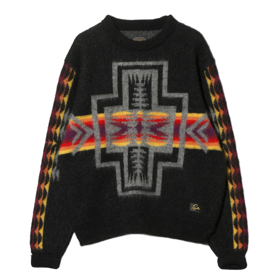 〈NEEDLES〉x〈PENDLETON〉Mohair Sweater - Harding
