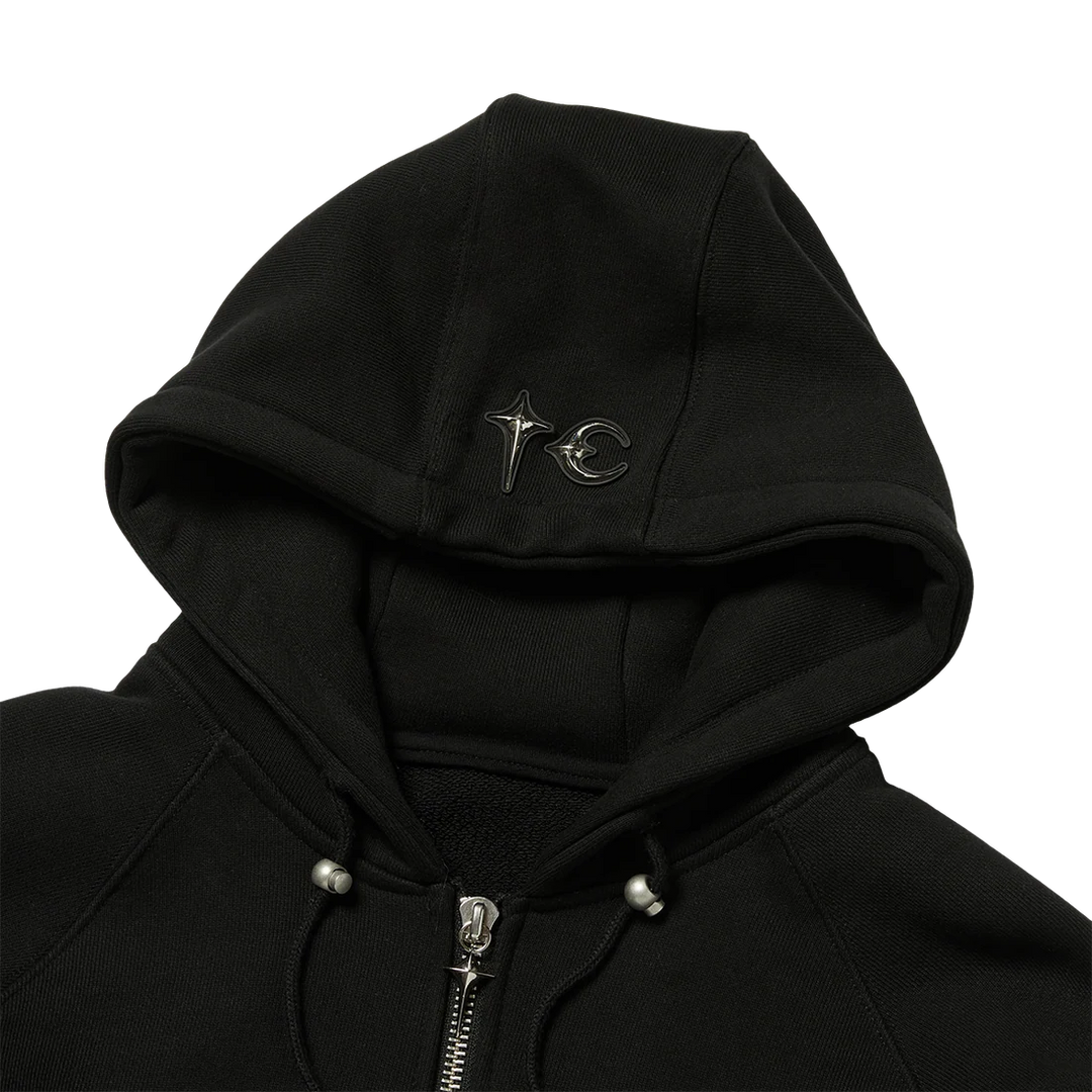 IRON STEEL FOCUS ZIP-UP HOODIE