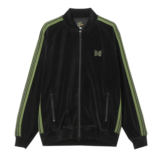 Needles - Rib Collar Track Jacket - C/PE Velour