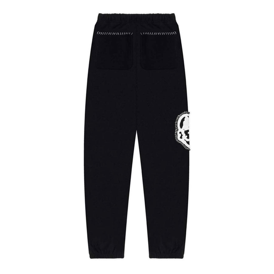 Hand-stitched sweatpants