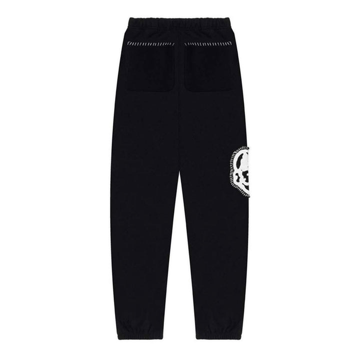 Hand-stitched sweatpants