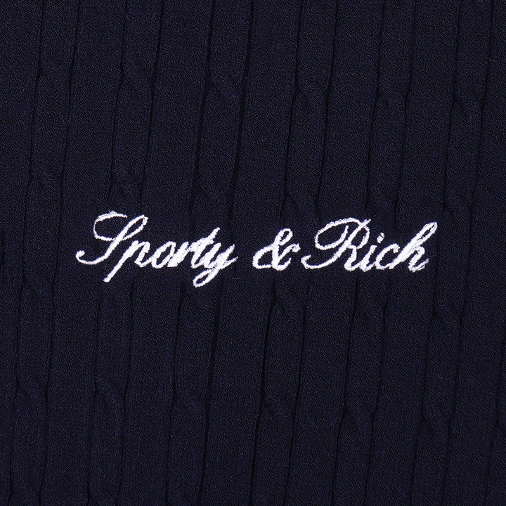 Signature Logo Mini Cable Dress