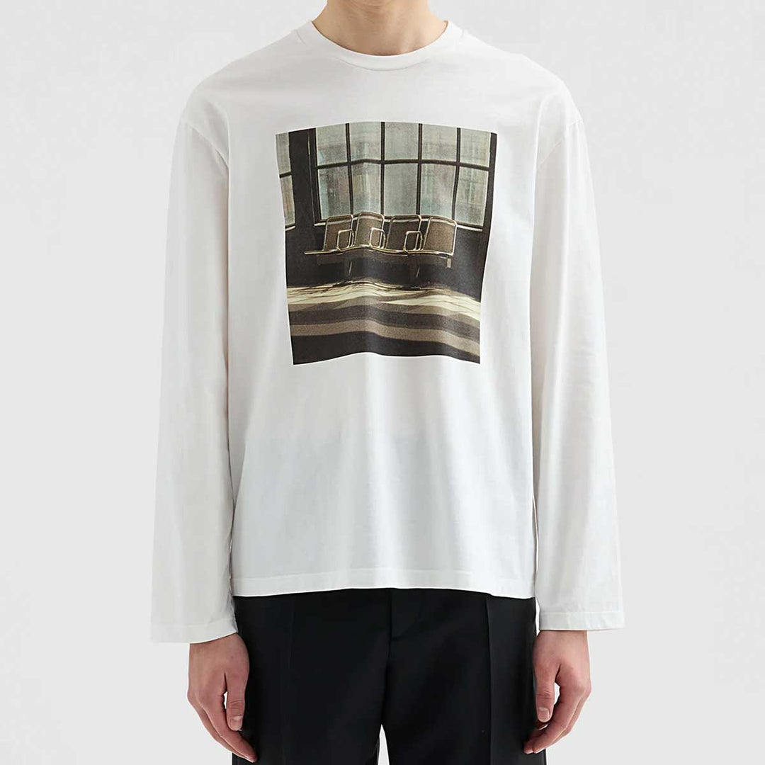 Jil Sander - T-SHIRT CN LS PNT