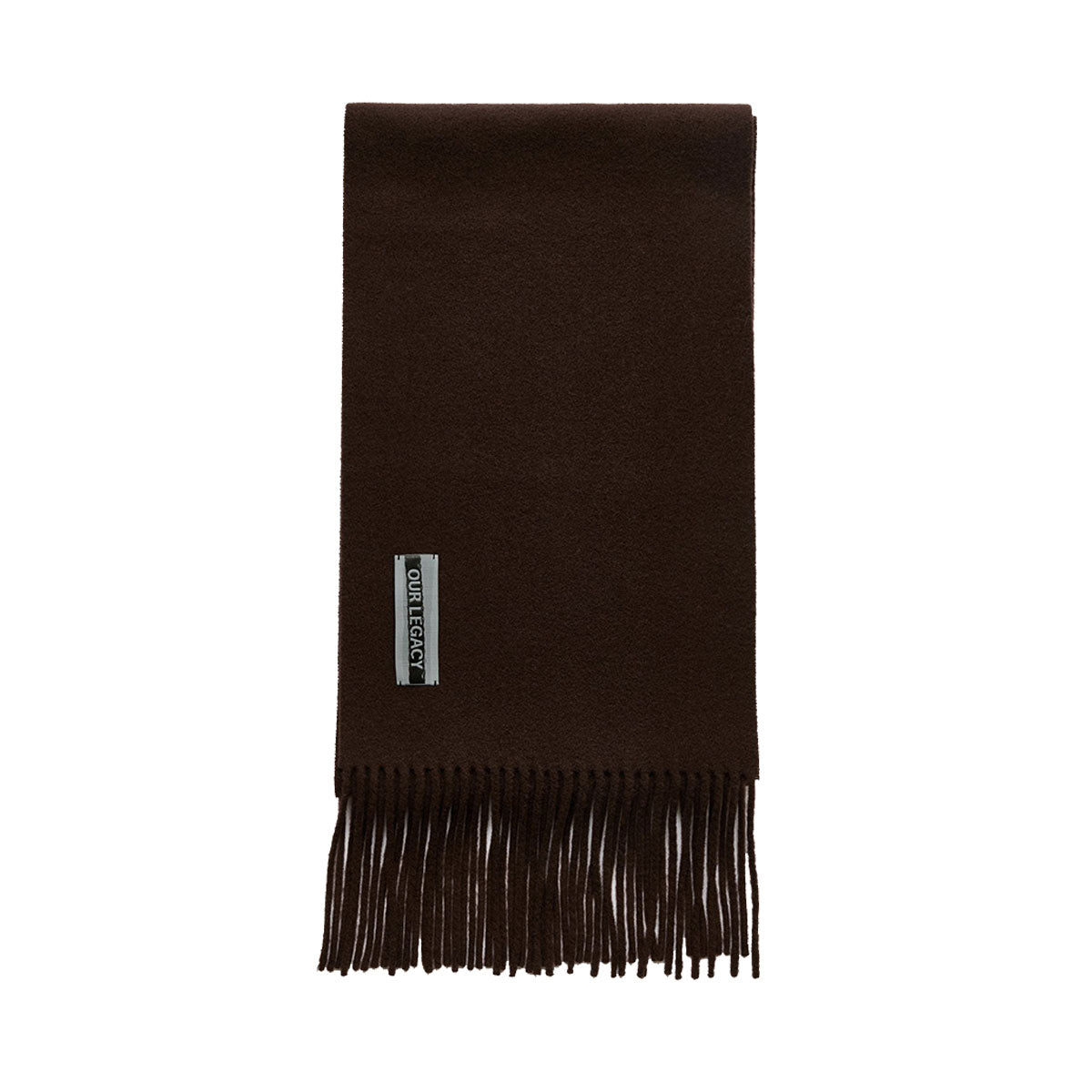 小物 OURLEGACY 24aw ESTATE SCARF Our Legacy - Estate Scarf Black Fuzzy Alpaca