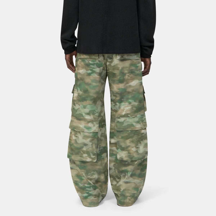 CAMO MULTI POCKET CARGO PANT