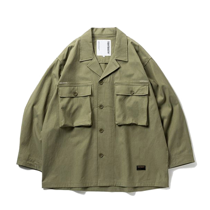 LABEL LOGO BDU SHIRT