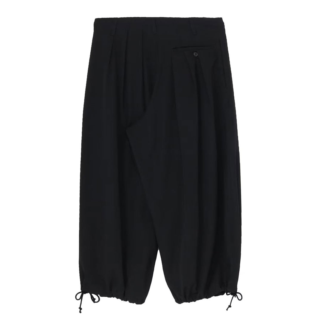 Yohji Yamamoto - WOOL GABARDINE THIN BALLOON PANTS