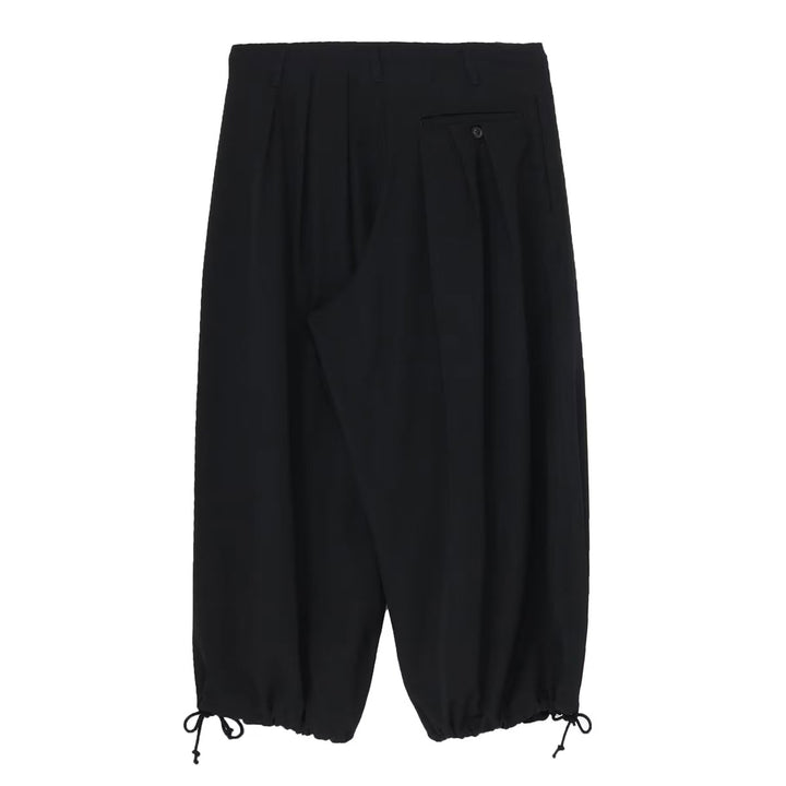 Yohji Yamamoto - WOOL GABARDINE THIN BALLOON PANTS