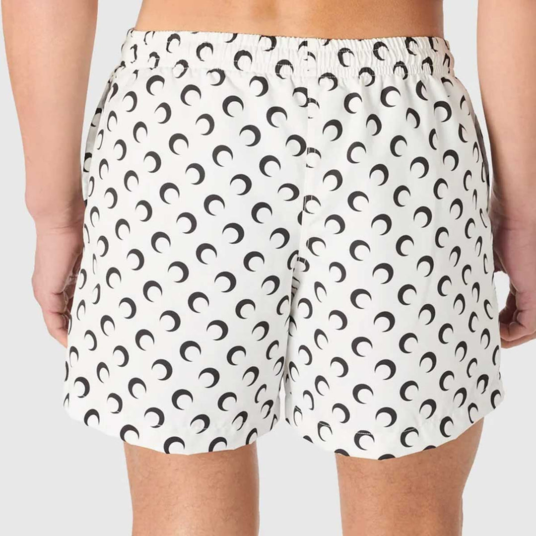 Marine Serre - Moon printed swimwear short