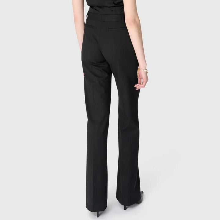 Virgin Wool Stretch Twill Trousers