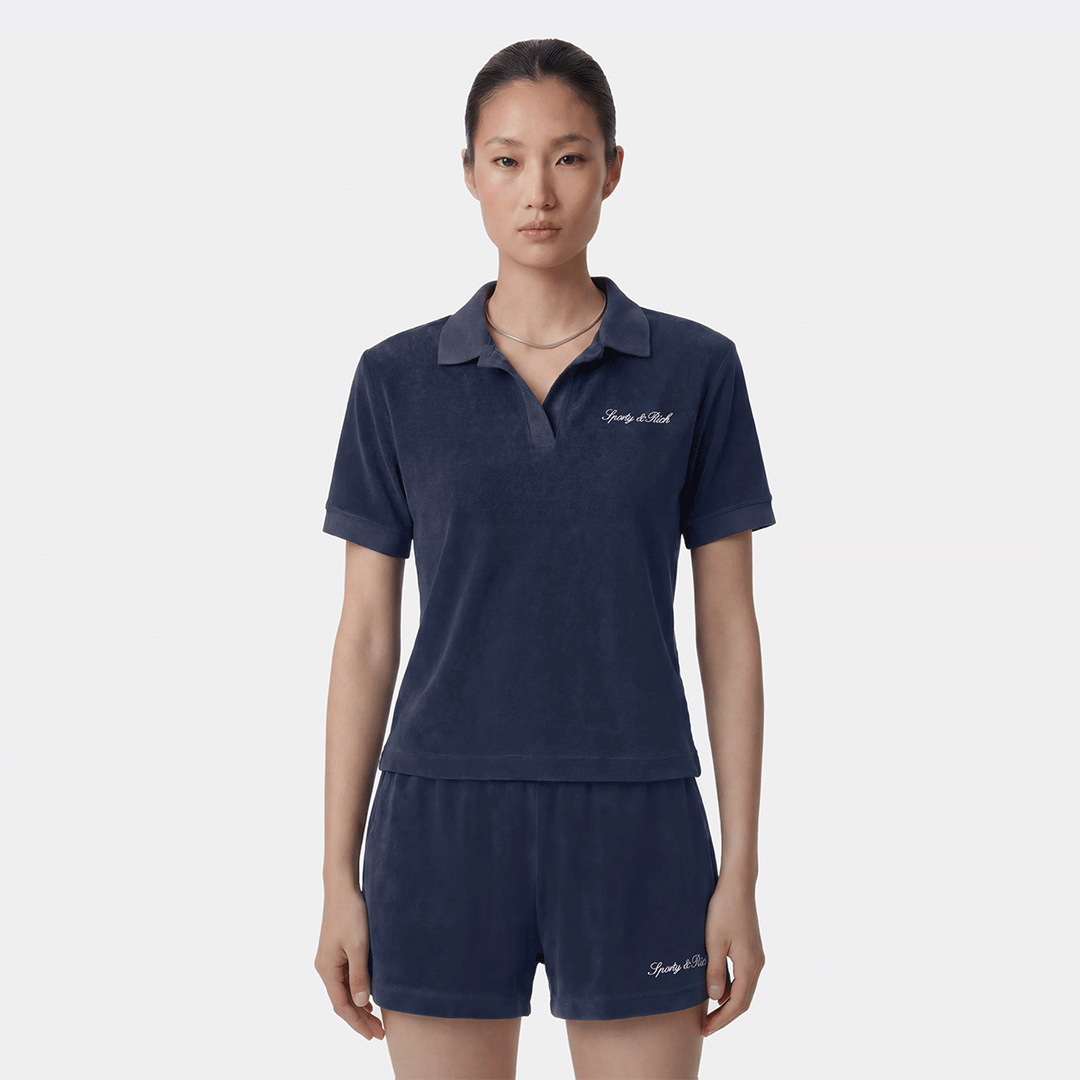 Signature Logo Terry Polo